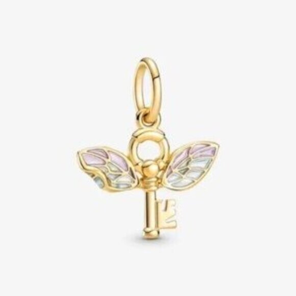 Pandora Harry Potter, Winged Key Pendant - Picture 3 of 4